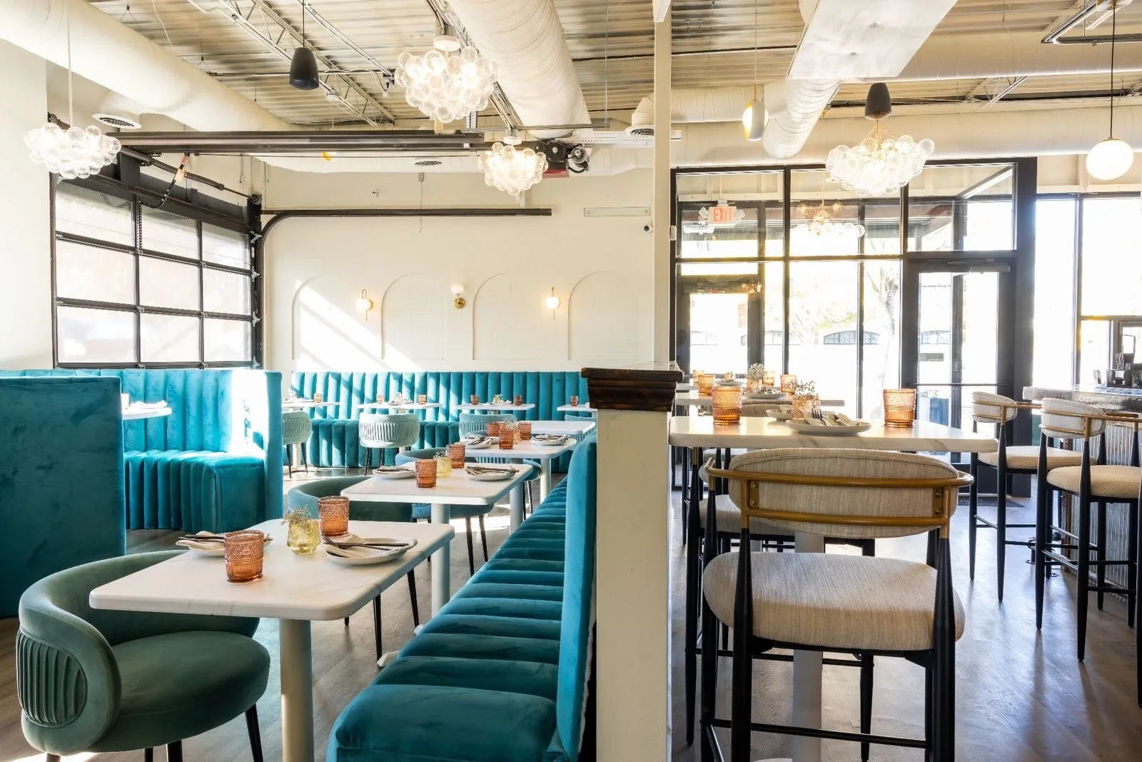 Antidote's arched private events niche room